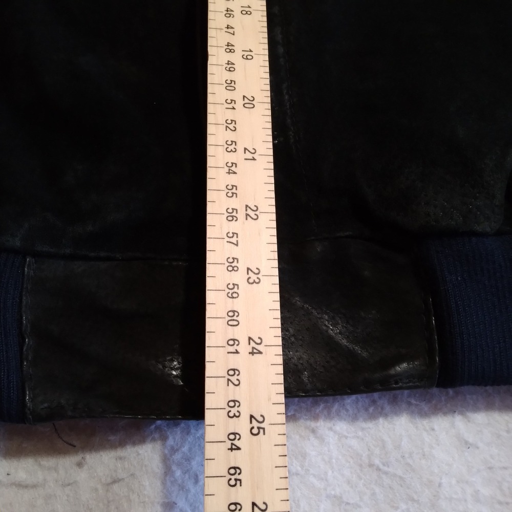 Vintage Code Zero Unrivaled Suede Leather Bomber … - image 5